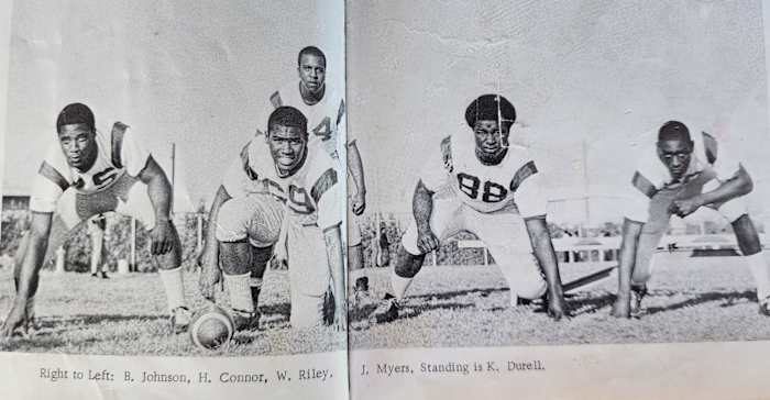 Dylan Riley's grandfather Willie Riley (69) was a 1967 All-Southern League star for Manual Arts